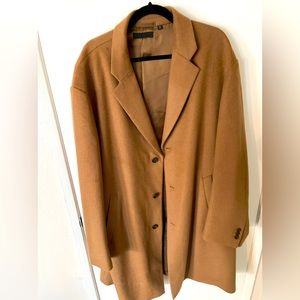 Uniqlo - 3XL Big and Tall - Wool Cashmere Chesterfield Coat